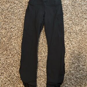 Oasis Black High-Waisted Leggings